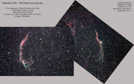 MOSAICO NEBULOSA VELO